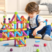 PICCOLI DIVERTIMENTI™ Costruzione Magnetiche per Bambini